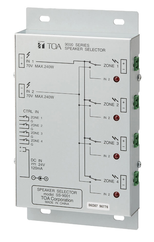TOA Electronics (Thailand) Co., Ltd. - YC-302 2-Gang Electrical Box