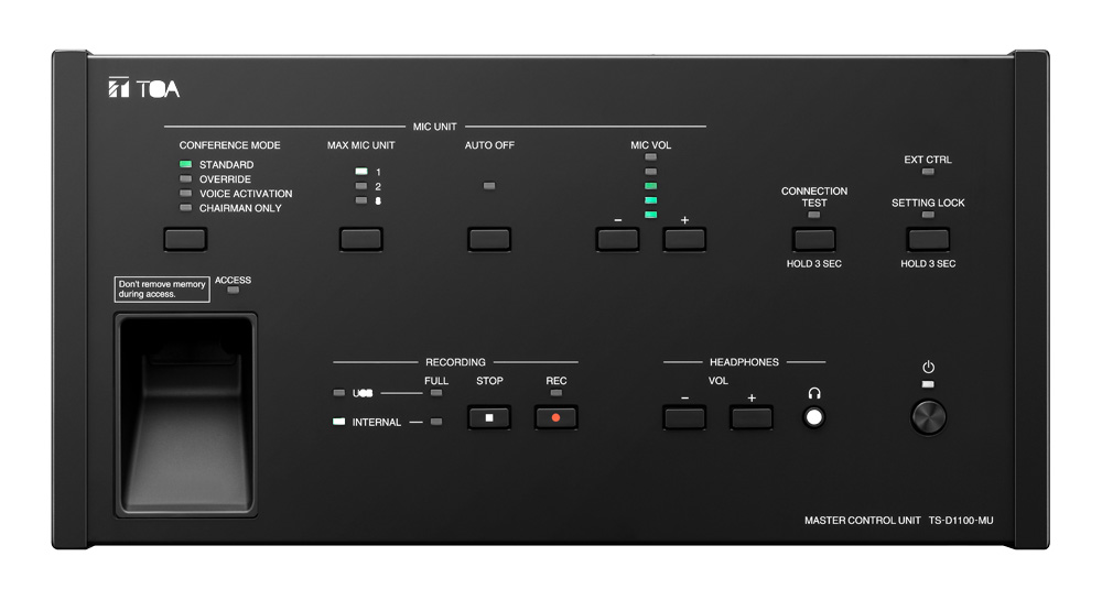 TS-D1100-MU Master Control Unit