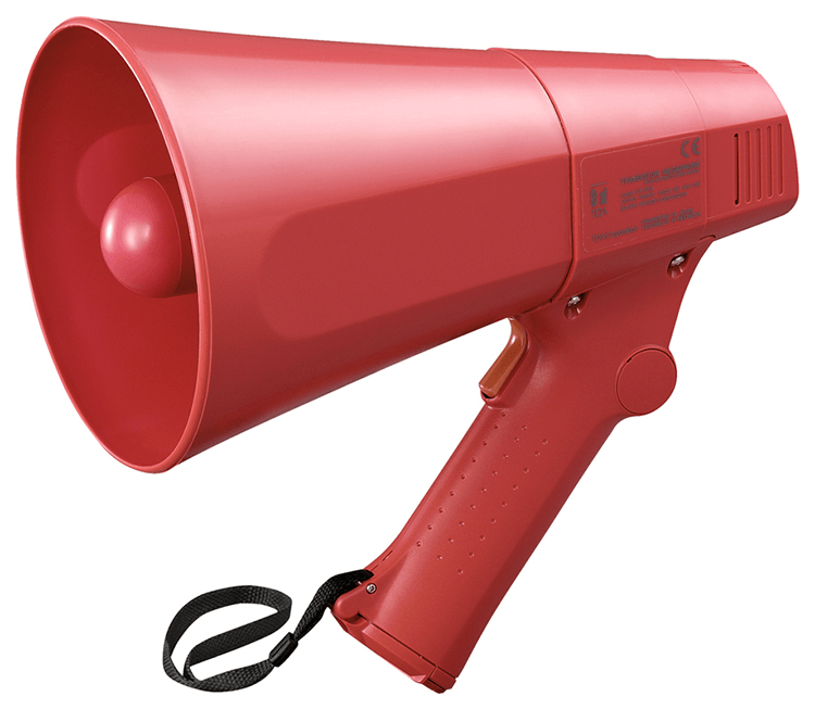 ER-520S (10W max.) Hand Grip Type Megaphone with Siren