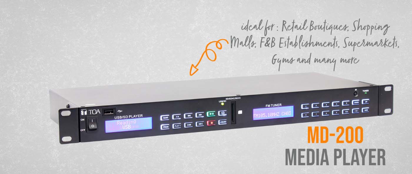 MD-200 Media Player